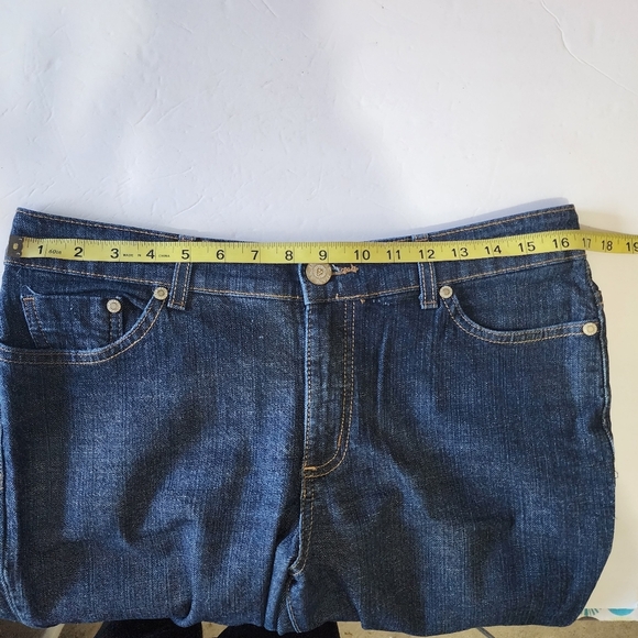 Anne Klein Dark Wash Straight leg Jeans - Picture 12 of 12